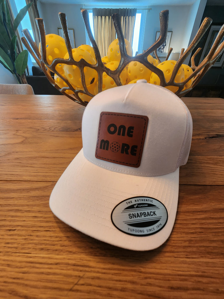 The One More Brand, Pickleball Trucker Caps, Free Shipping