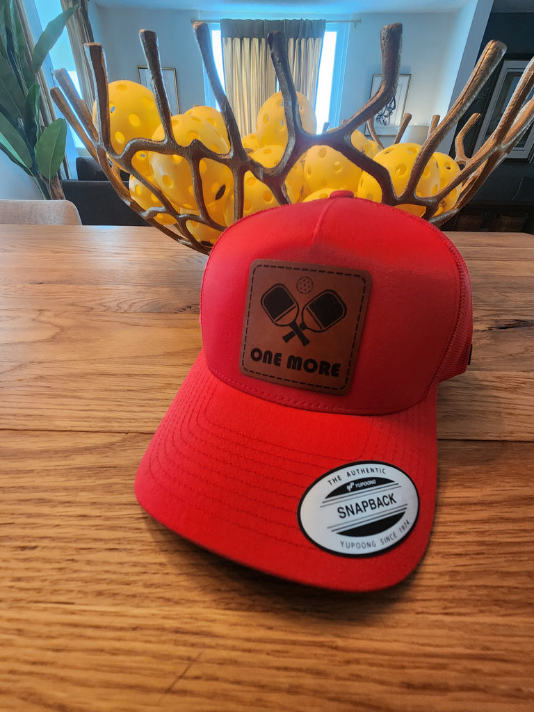 The One More Brand, Pickleball Trucker Caps, Free Shipping