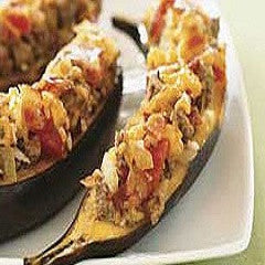 Stuffed Riped Plantains, Canoas Recipe