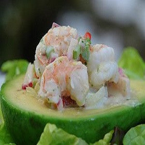 Shrimp Stuffed Avocado, Aguacate Relleno de Camarones Recipe