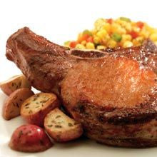 Grilled Pork Chops, Chuletas Recipe - www.ElColmado.com