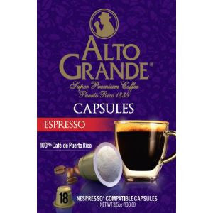 Cafe Alto Grande Capsules (18 units)