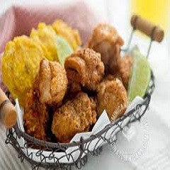 Chicken Cracklings, Chicharrones de Pollo Recipe - www.ElColmado.com