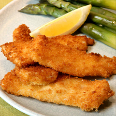 Breaded Fish Fillet in Parmesan Cheese Recipe - www.ElColmado.com