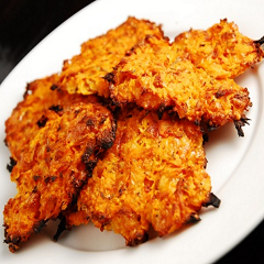 Sweet Potato and Pumpkin Fritters Recipe