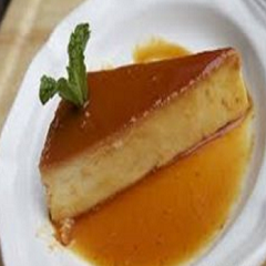 Breadfruit Flan, Flan de Pana Recipe - www.ElColmado.com