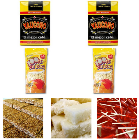 Combo 2 Coffee, 2 Rovira Ciento en Boca, and 3 Sweets, Shipping Included