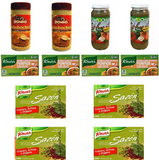 Combo 2 Adobos Bohio, 2 Sofrito Chef, 4 Cubitos and 4 Sazon, Shipping Included