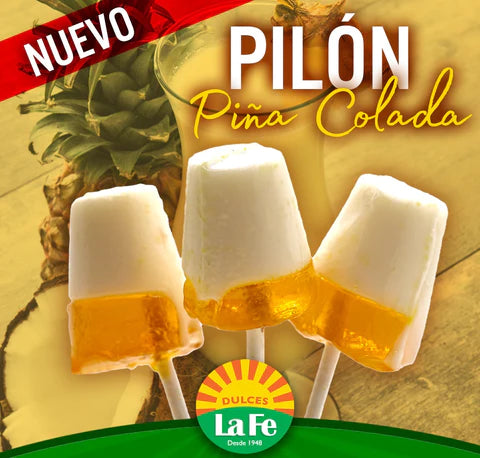 Pilones Coco Piña, 50 units individually wrapped