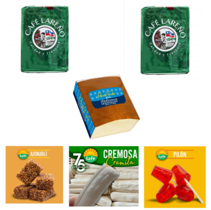 Combo Box Cafe Lareno, Sweets and Holsum Pound Cake, Shipping Included