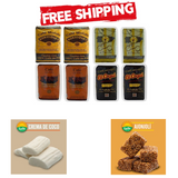 Coffee Combo 8 Bags, Oro, Borinquen, Coqui and D Aqui & 2 Sweets, with Shipping