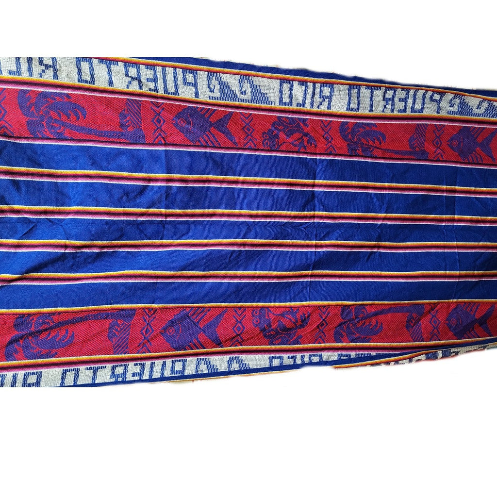 Puerto Rico Hammock Blue and Red