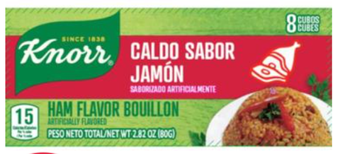 Knorr Ham Bouillon 2 pack 2.82oz ea