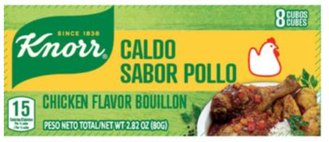 Knorr Chicken Bouillon 2 pack 2.82oz