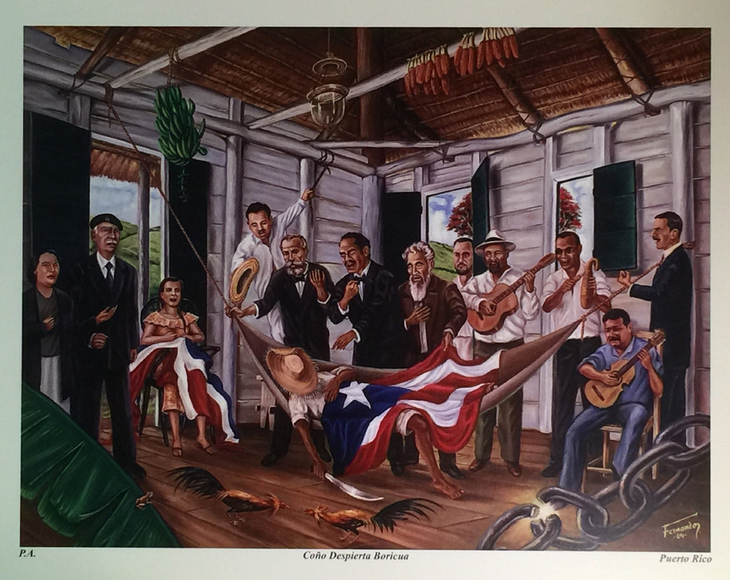 Coño Despierta Boricua (a) Serigraphy - www.ElColmado.com