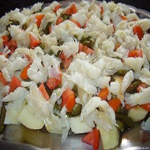 Codfish Salad, Ensalada de Bacalao Recipe - www.ElColmado.com