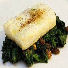 Codfish with Spinach, Bacalao con Espinacas Recipe - www.ElColmado.com