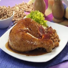 Chicken with Chickpeas and Sausage Recipe - www.ElColmado.com