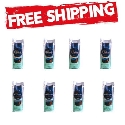 8 Bags Cafe Cialeno 14oz, with Shipping
