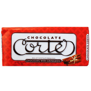 Cortes Chocolate with Cinnamon bar 8oz