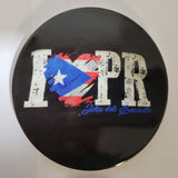 I Love Puerto Rico, 4 pieces Cup Holder
