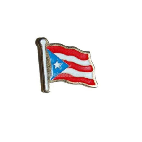 Pins, Puerto Rico Flag