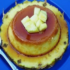 Pineapple Flan, Flan de Piña Recipe